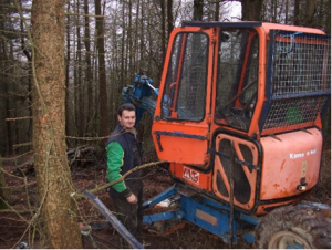 Walking Excavator