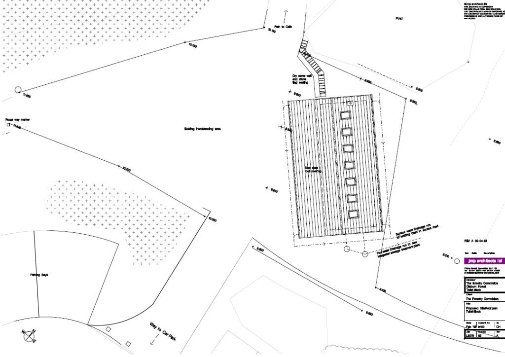 Gisburn toilets location plan