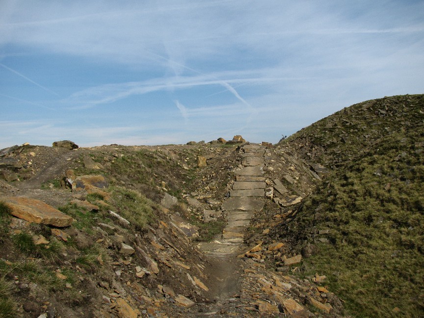 Lee Quarry - The first Black slab descent