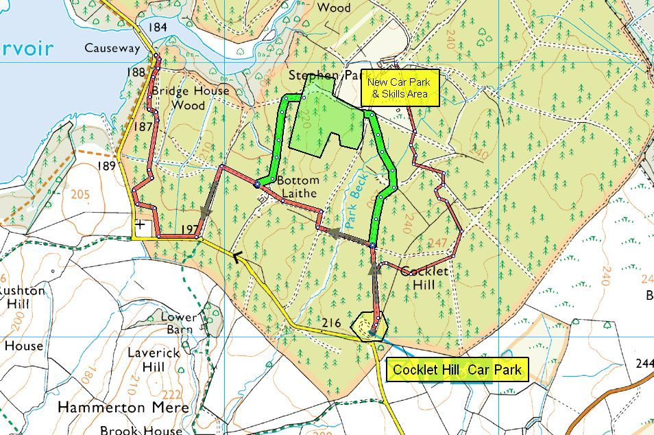 New Car Park Map